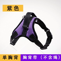 Фиолетовый одиночный грудь (за исключением веревки)