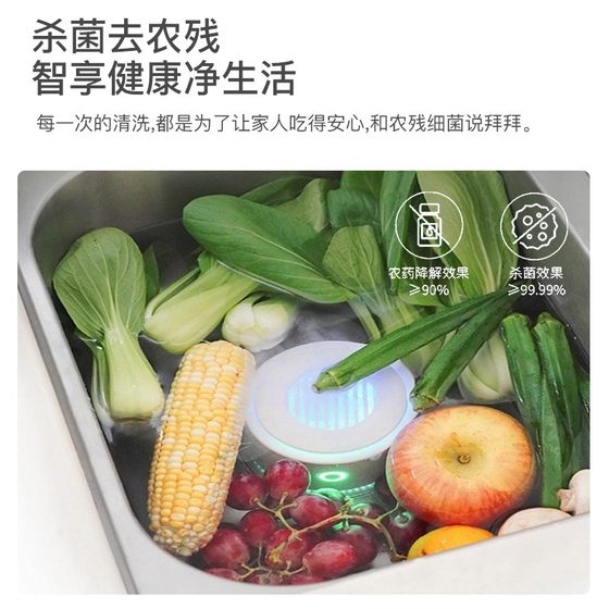 Youban 과일 및 야채 정수기 휴대용 홈 스마트 자동 청소 기계 과일 소독 식품 청소 기계 야채 세탁기 농약 잔류 물