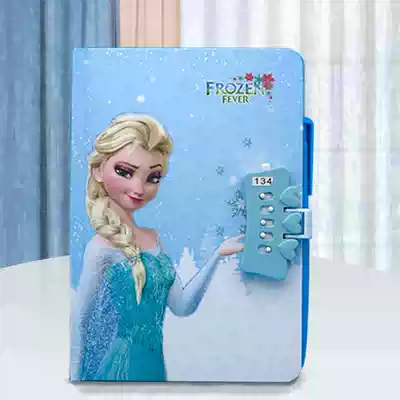 Aisha Notebook Aisha Notebook Frozen Password Book Diary Book Primary School Students