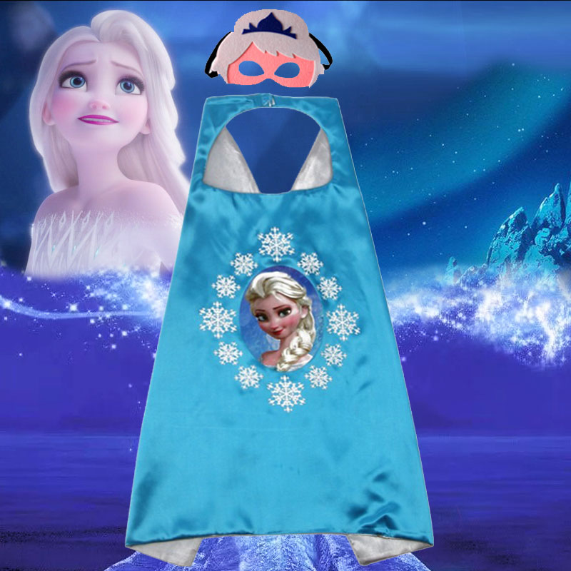 Aisha princess cloak thin little girl Aisha cosplay costume Aisha cloak frozen shawl
