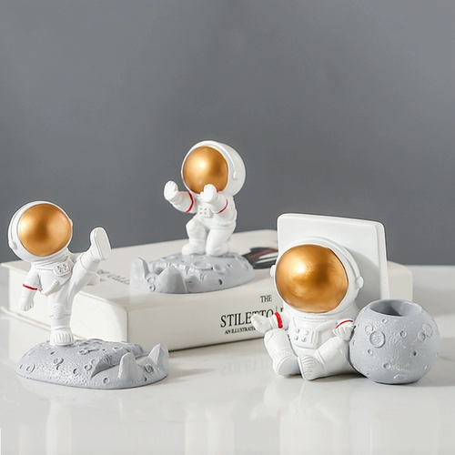 Космонавт, космический держатель для телефона для школьников, настольное украшение для ногтей, креативный подарок