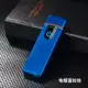 Net màu đỏ vân tay cảm ứng bật lửa sạc cá tính sáng tạo lạ nam siêu mỏng USB thuốc lá điện tử - Bật lửa hột quẹt bật lửa