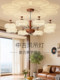 Medieval-Style Retro Living Room Chandelier, French High-End Feel, Three Bedrooms and Two Living Rooms, 2026 New Lighting Fixtures, Whole House Package Set