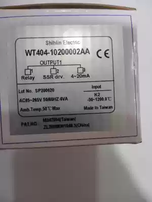 WT404-10200002AA WT404 WT404-102 Shihlin Taiwan scholasticism thermostat off-the-shelf