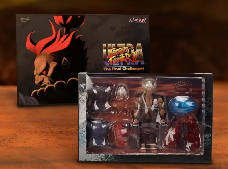 Jada Street Fighter Rage Wave Fist Hao Kei 1/12 Movable 6inch Points of Articulation Action Figure Model Sdcc Edition