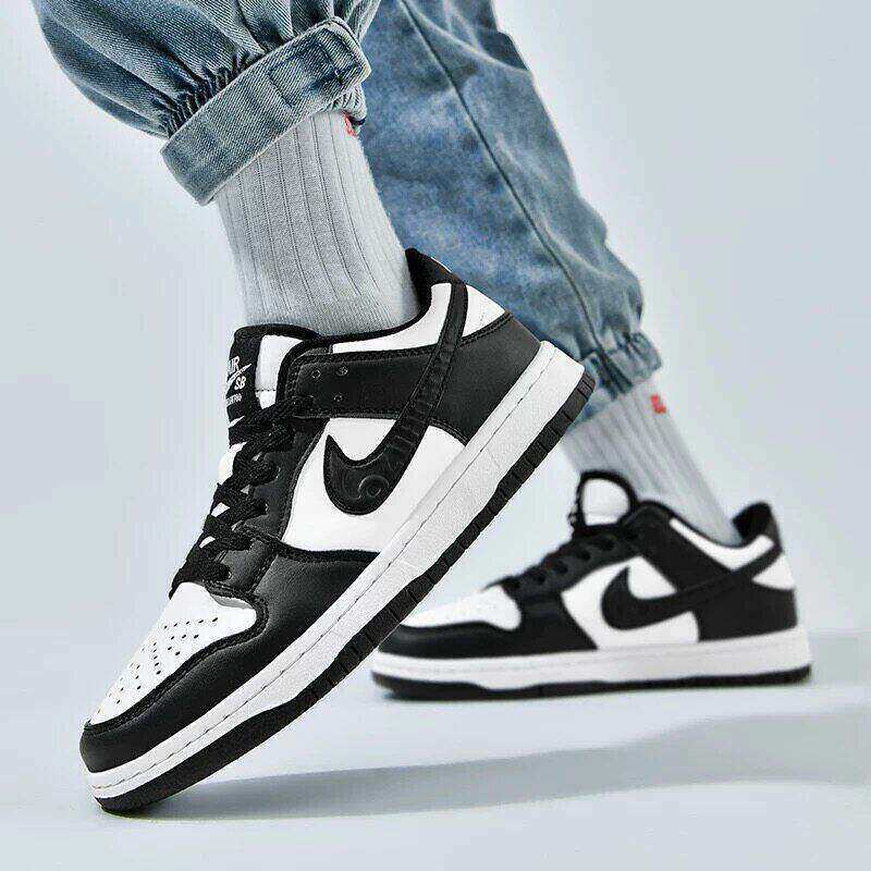 Nike Aj Men's Shoes, Smoke Gray Low-Top Sneakers, Putian Aj1 Low Sports Casual Shoes, Dunk Black and White Panda Women's Shoes Nike Aj Men's Shoes, Smoke Gray Low-Top Sneakers, Putian Aj1 Low Sports Casual Shoes, Dunk Black and White Panda Women's Shoes