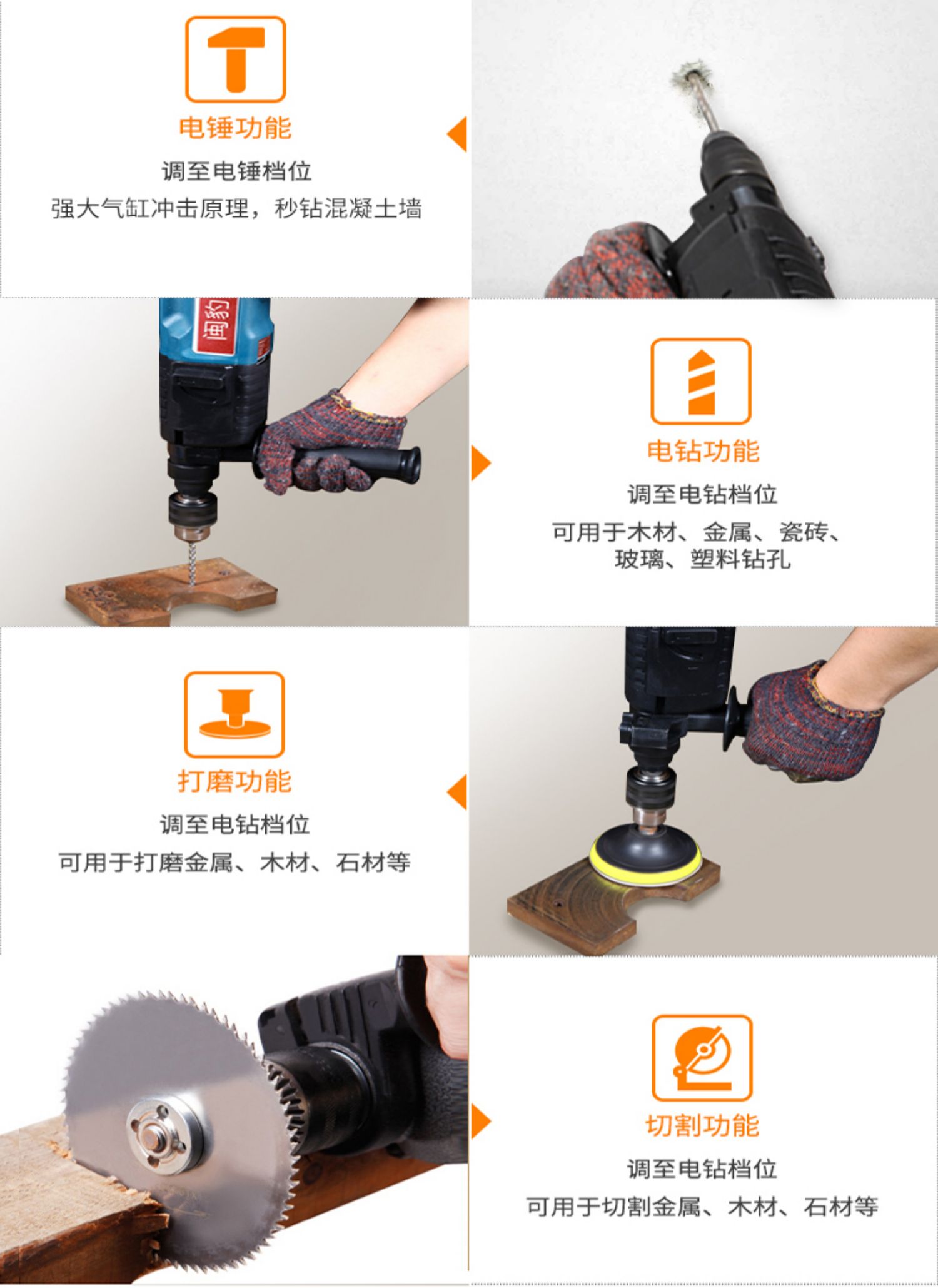 闽 Leopard hộ gia đình máy khoan điện cầm tay điện đặt phần cứng thợ điện bảo trì đặc biệt đa chức năng hộp công cụ chế biến gỗ - Dụng cụ cầm tay