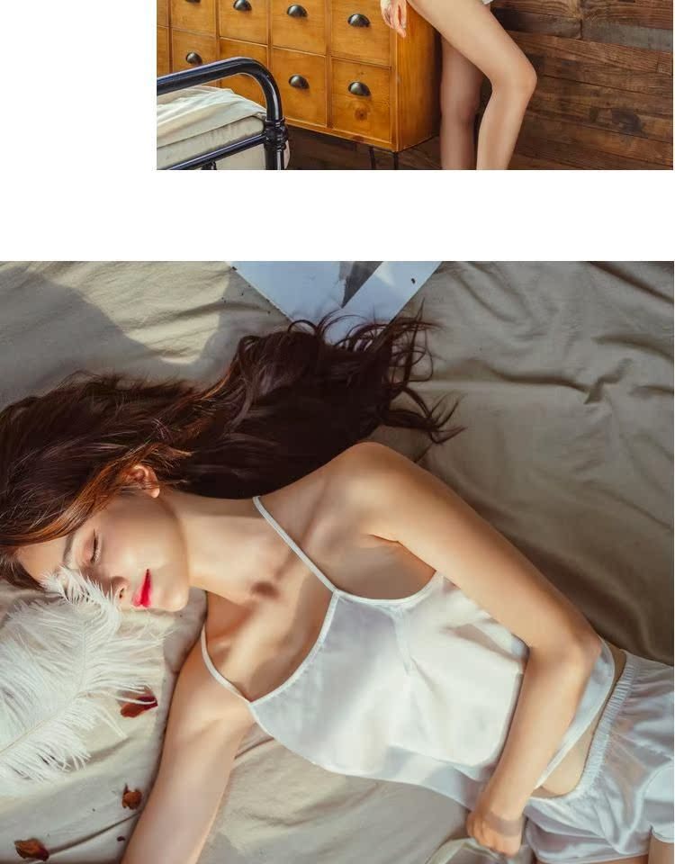 Màu đỏ tạp dề đồ lót phụ nữ gợi cảm dành cho người lớn thiết lập tòa án nữ tạp dề - Bellyband đồ ngủ đôi