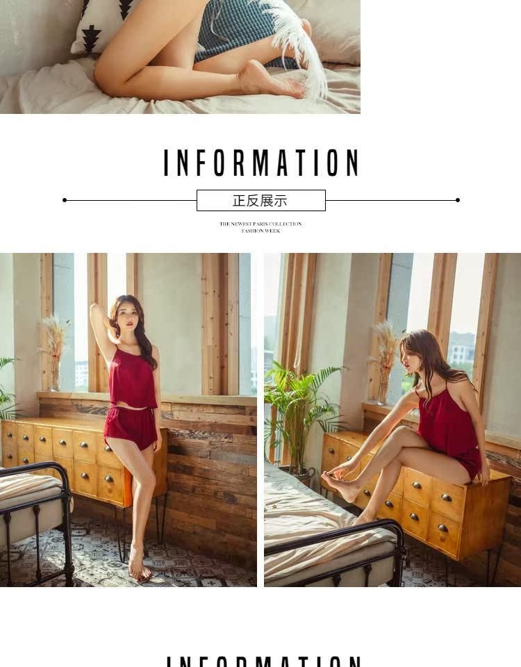 Màu đỏ tạp dề đồ lót phụ nữ gợi cảm dành cho người lớn thiết lập tòa án nữ tạp dề - Bellyband đồ ngủ đôi