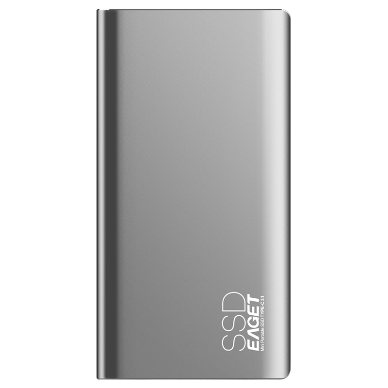 忆捷M1固态移动硬盘128G type-c 3.1高速移动SSD超薄手机硬盘 Изображение 1