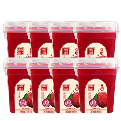 夏至梅冰杨梅汁280ml*8瓶装