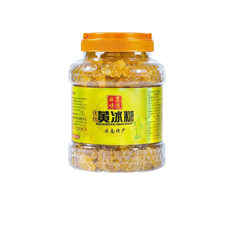 【罐装】寻一尚品高山甘蔗黄冰糖1500g