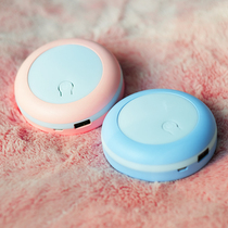 Portable portable charging dual-purpose hand warmer mini quick heating lighting hot treasure female student warm water bag Hot cover hand night light