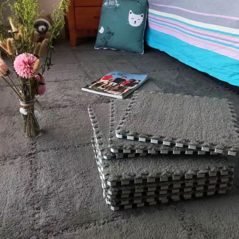 Sloth Sofa Rug Carpet Small House Ground Splicing Plush Ground Mat Tatami Mat Computer Chair Cradle Anti Slip Mat