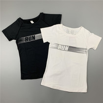 Welfare Microflawless Single Movement Short Sleeve T-shirt Woman Round Collar Upper Back Mesh Breathable Yoga Running Fitness Clothing