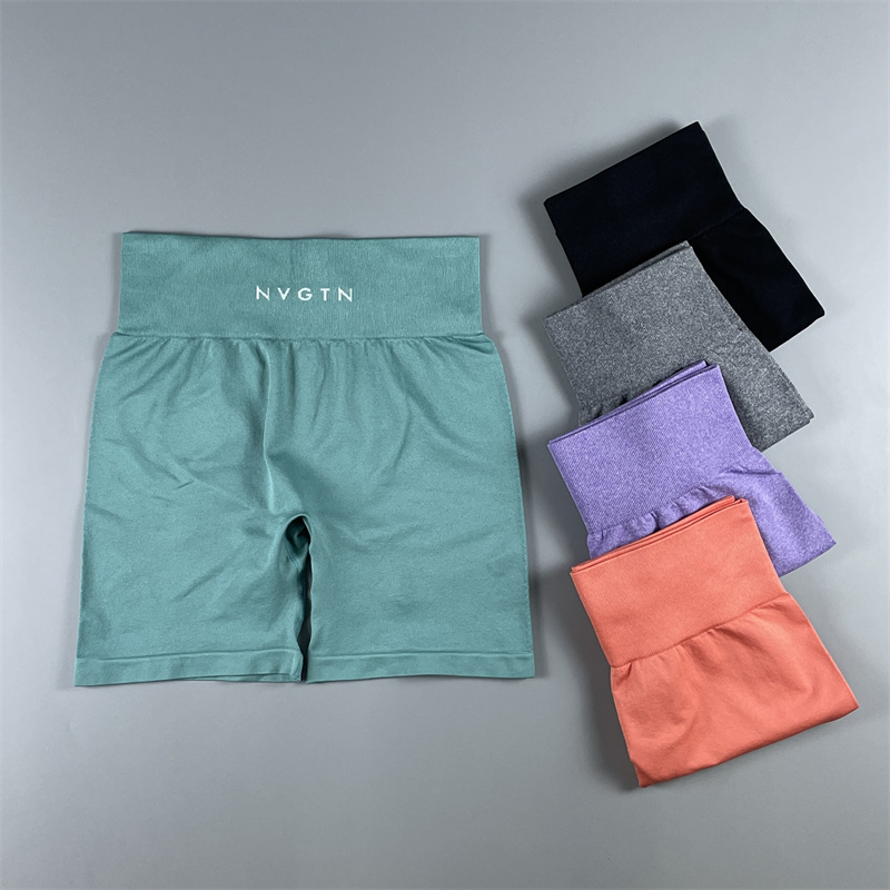 Super High-Quality High-Waisted Fitness Shorts for Women, Quick-Drying Breathable Yoga Running Shorts, Four-Quarter Length Shorts