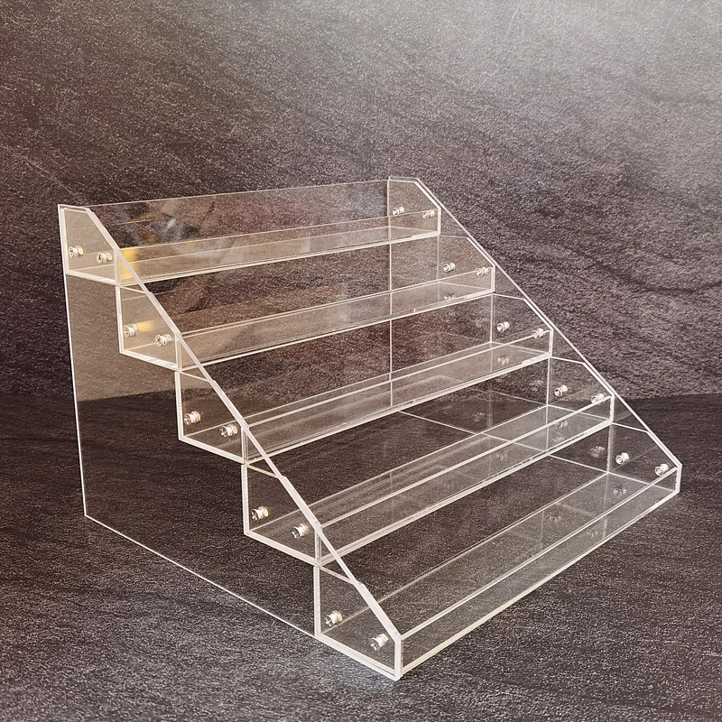 Acrylic Figurine Display Rack Multi-Layer Perfume and Cosmetics Storage Box Cigarette Rack Desktop Organizer