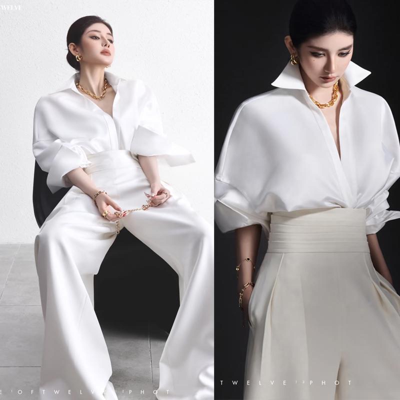 Photo Studio New Portrait Photo Theme Photography Clothing Fashion Magazine Style Shirt Image Photo Fashion Art Photo