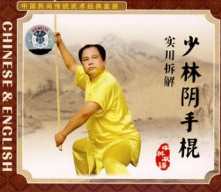 Genuine CDs Shaolin Shaolin Yin Hands Stick VCD Martial Arts Sauces Self Taught Long Stick Tutorial Disc Stick Method Teaching CD