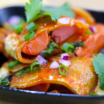 (Northeast Kid) Baked Cold Noodle Skin Family Pack 2 Bags * 10 Pack Wholesale with Korean Sauce