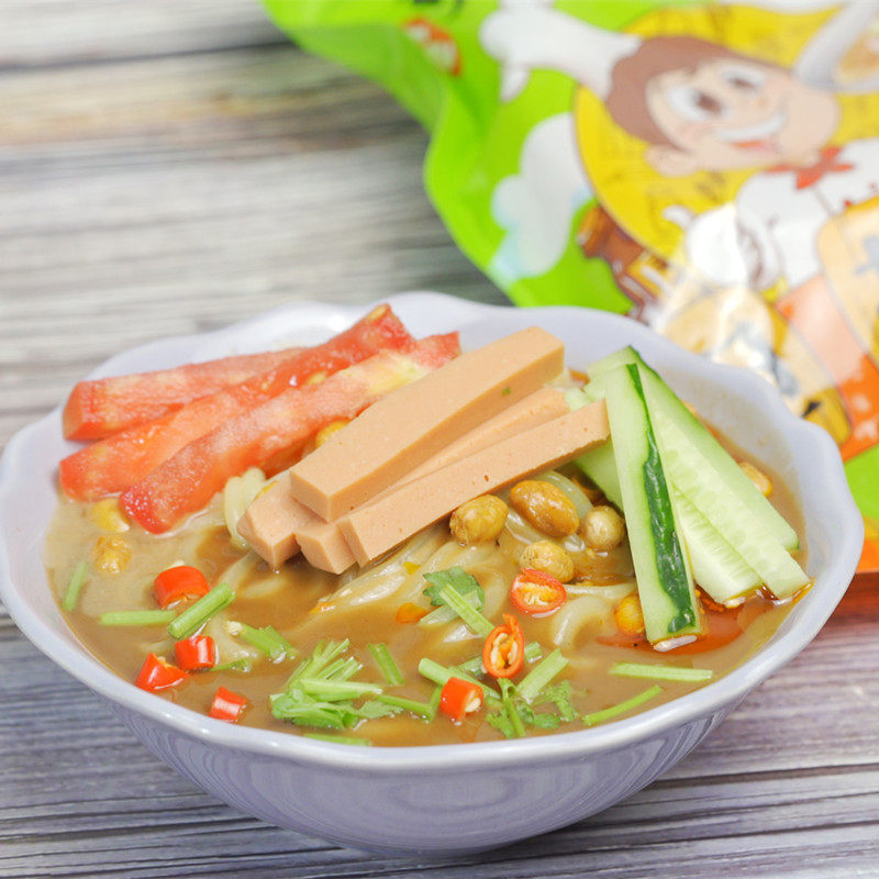 Northeast boy dandan noodles Korean Yanbian cold noodles Tieling Dandan noodles 5 bags Korean characteristic cold noodles