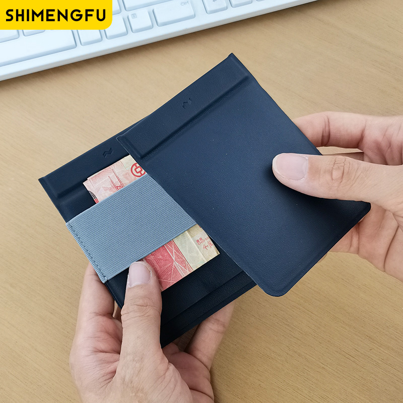 Creative MAG Modular Wallet Lightweight Youth Gift Magnetic Card Holder Short Portable Men's and Women's Small 3-fold Card Holder