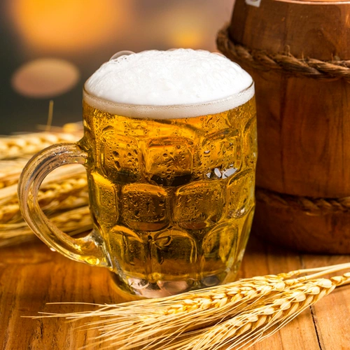 Специальное пиво 320 мл банок Qingdao Wheat King Food Box Box Box Cross Boat Buding Оптовое вино