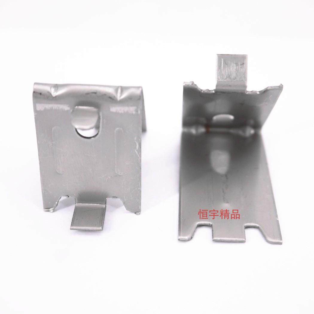 Stainless Steel Anti-Falling Refrigerator Buckle Compartment Rack Beverage Cabinet Hook Freezer Display Cabinet Storage Rack Card Tray Button