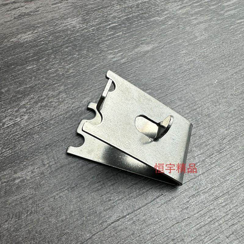 Commercial 0.9mm Freezer Clip Refrigerator Shelf Divider Beverage Cabinet Shelf Stainless Steel Support Clip Display Cabinet Clip