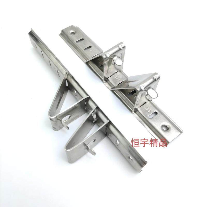 Commercial 0.9mm Freezer Clip Refrigerator Shelf Divider Beverage Cabinet Shelf Stainless Steel Support Clip Display Cabinet Clip