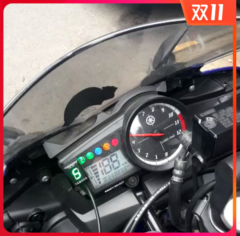 Suitable for YAMAHA Yamaha YZF-R15 R125 WR125x gear motorcycle new modified gear display device