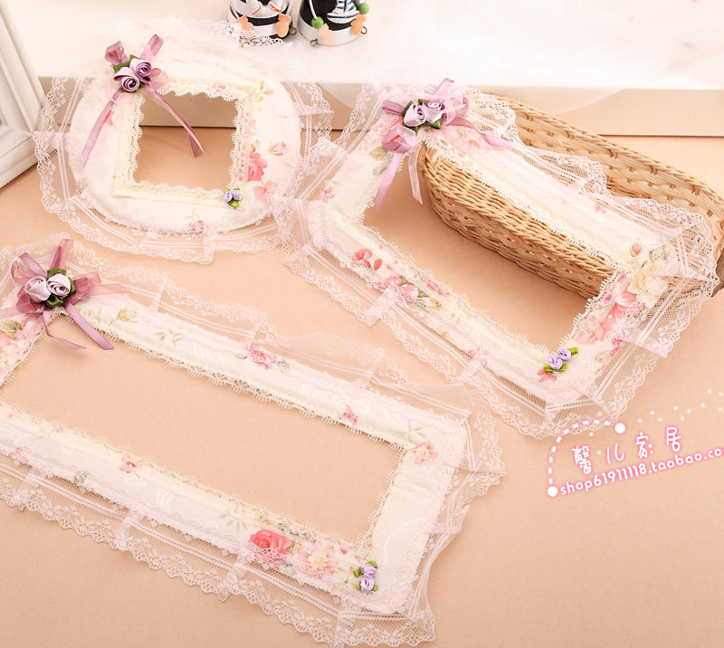 Switch Protective Sheath Switch Fabric Applique Wall Sticking Living Room Eurostyle Light Socket Decorative Cover Creative Stickers Modern Brief