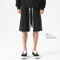 Heavy American FOG wind loose size basketball sports 5 points pants over knee hip hop hiphop shorts mens tide