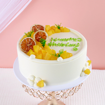 Cake Model Simulation 2022 New European Fruit Strawberry Cream Net Red Mori hipster Birthday Plastic Sample