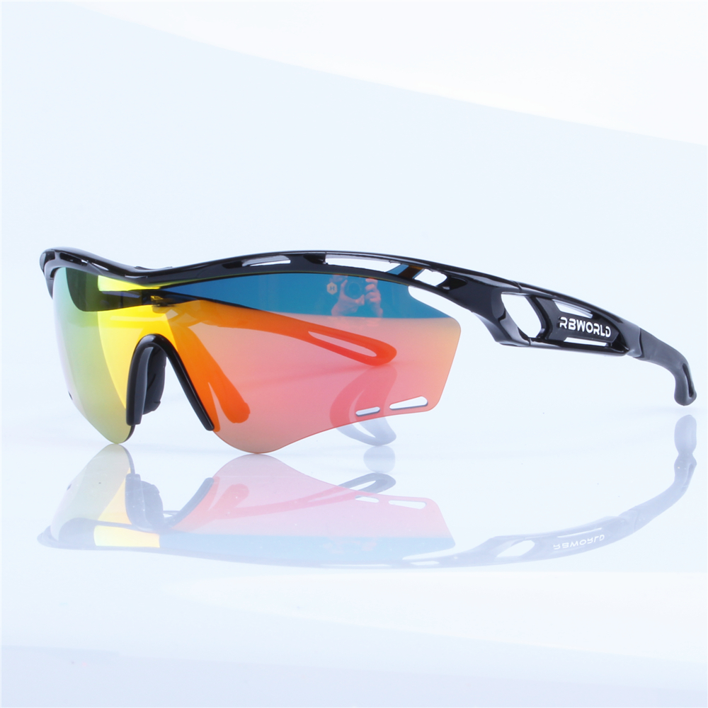 Polarized Riding Glasses Outdoor High Definition Sunglasses Night Vision Sports Windproof Glasses Mountaineering Biking Bike Gear