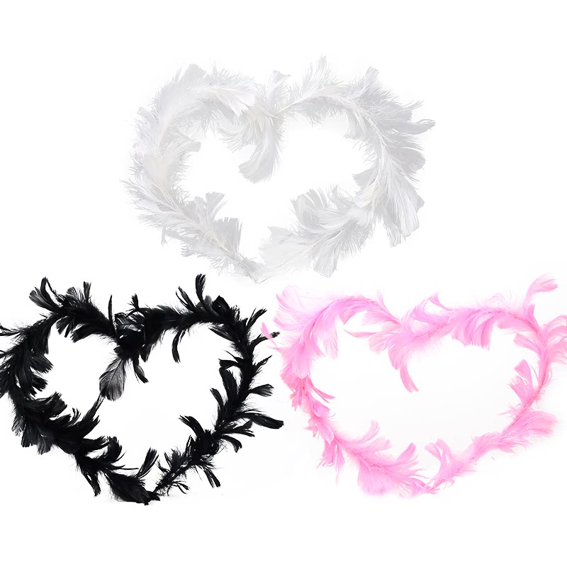 ins Net red angel feather cake decoration Couple creative girlfriends birthday plug-in dessert table baking decorations