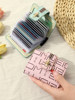 Korean-Style Bee Card Holder for Women, New Model with Large Capacity and Multiple Card Slots, High-End Luxury Driver's License Card Holder