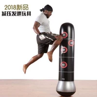 . Trẻ em Vườn Mùa hè Sanda Đào tạo Wu thực hành thiết bị đào tạo đấm bốc trẻ em Tumbler sandbag Máy bơm không khí trẻ em - Taekwondo / Võ thuật / Chiến đấu bao cát tập đấm