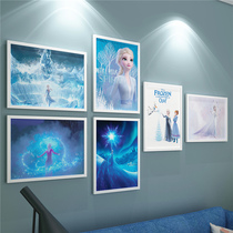 Frozen 2 Aisha Aisha poster childrens room decoration girl bedroom bedside painting princess room mural