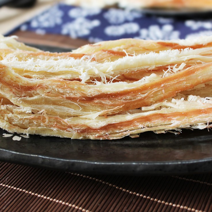 Carbon grilled squid strips Iron cuttlefish strips Squid filaments Hand-torn squid slices Seafood snacks Starch-free one-piece generation