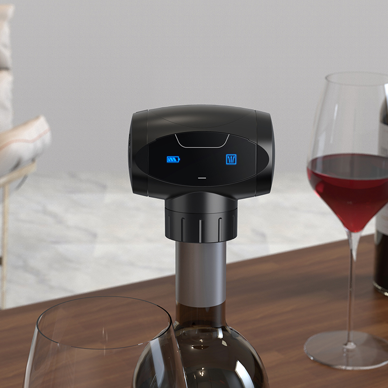 CLITON red wine plug intelligent electronic vacuum preserver fully automatic vacuuming cork wine sealing plug