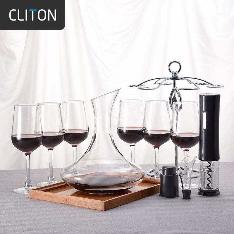 Red Wine Glass Suit Eurostyle Glass Cups High Foot Cups Creative Wine Glasses Decanter Home Upscale Red Wine Furniture