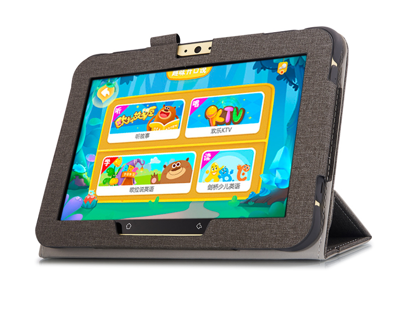 iLVS phù hợp bảo vệ bao da backgammon máy học máy gia sư K5 K5 Zaojiao ít thiên tài đựng máy tính bảng Cartoon thả sức đề kháng silicone tay áo vỏ sơn phần hỗ trợ - Phụ kiện máy tính bảng ốp lưng ipad pro 2020