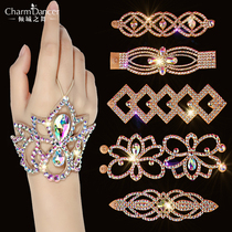 Chengcheng Dance belly dance Belly Dance Bracelet Handhot Drill Hand Ring Performance Single Products Oriental Suit Refined Accessories 010