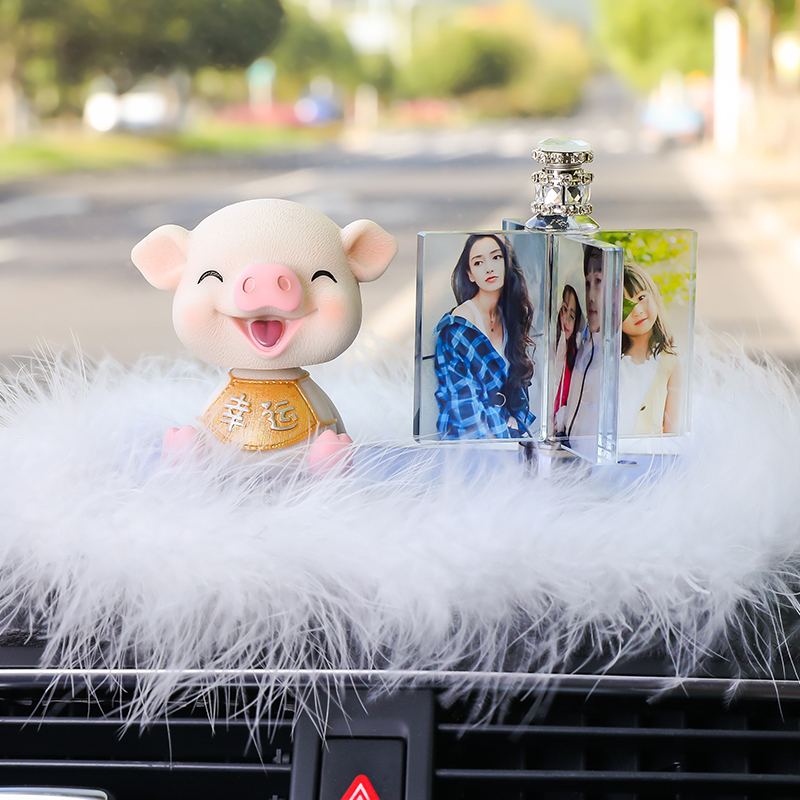 Car swing piece 2023 new middle control table car In-car Perfume Car Adornment Creative Photo Customize-Taobao