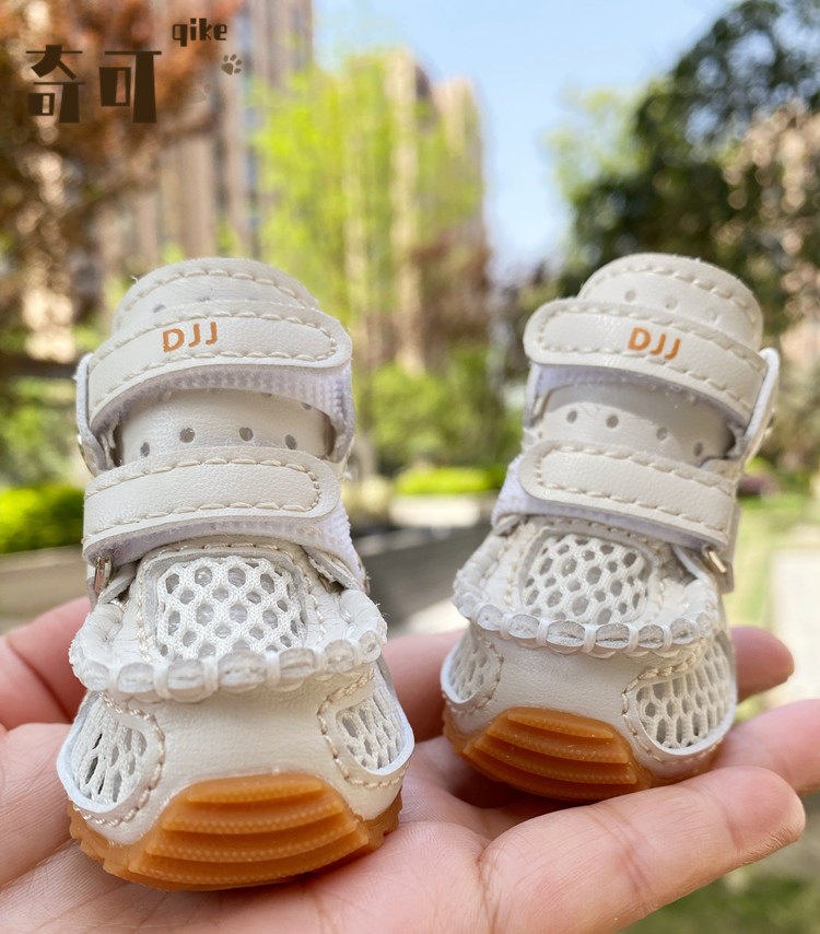 Chic Family DJJ Dog Shoes Teddy Bibi Bear Dogs Breathable Mesh Shoes All Season Shoes Dog Shoes Anti-Reflexions Anti Dirty-Taobao