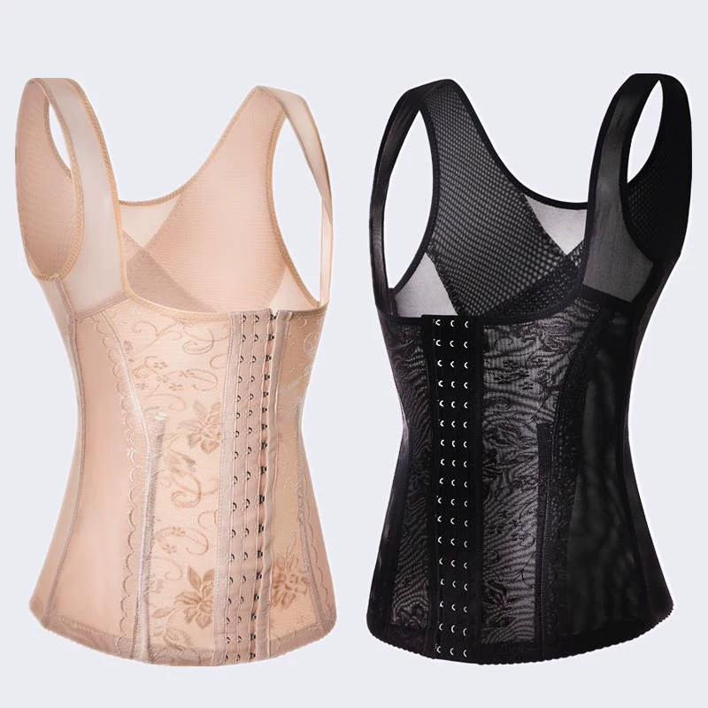 Shapewear mùa hè nịt bụng định hình chất béo đốt cháy cơ thể đồ lót áo vest corset giảm béo quần áo phụ nữ - Sau sinh