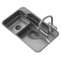 (New Product) Wrigley Kitchen 304 Stainless Steel Sink Washing Pool Nano Japanese Dish Basin Large Single Slot