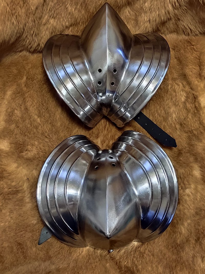 -Spot-medieval armor Gothic elbow armor 15th century plate armor elbow pads real wearable