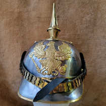-spot-German WWI helmets steel helmets Prussian military armor PICKELHAUBE live wearables